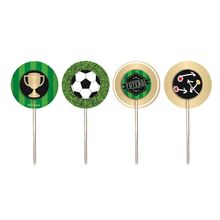 Futebol - Pick para Cupcake - 12 Un