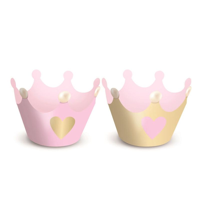 Reinado da Princesa - Forminha para Cupcake Composê 12 Un