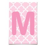 Letra para Personalizar Faixa - Rosa M - 10 Un