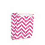 Saquinho para Lanche Missoni Rosa Médio 10x10,5x4 - 50 Un