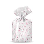 Saquinho Transparente Infantil Rosa 10x15cm - 100 Un