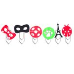 Clipes com Aplique Miraculous Ladybug - 06 Un