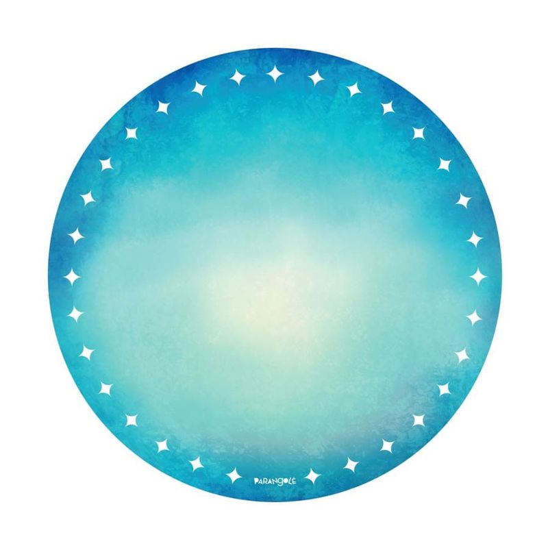 Parangolé - Prato Redondo 15cm Cores Azul Turquesa 08 Un
