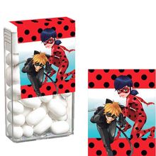 Festa Miraculous LadyBug - Adesivo Especial para Tic Tac Miraculous - 08 Un