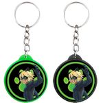 Festa Miraculous LadyBug - Chaveiro Plástico Especial Miraculous - Cat Noir