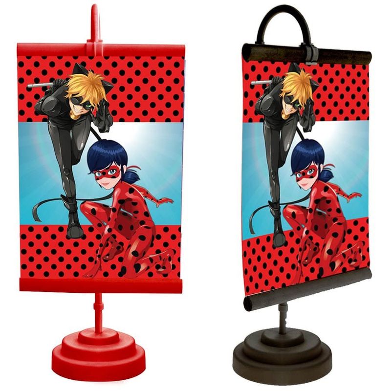 Festa Miraculous LadyBug - Enfeite de Mesa Banner Especial Miraculous