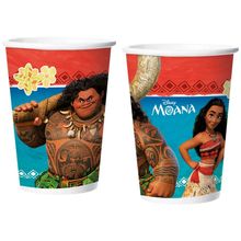 Festa Moana - Copo de Papel 180ml Moana - 08 Un