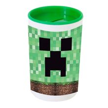 Festa Minecraft - Cofrinho Porta-moedas com Adesivo Minecraft CREEPER