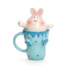 Caneca Coelho Azul Claro (Caneca Charm) 20x15x15 - 1 Un