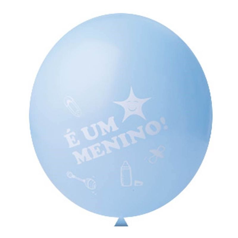 Balão É um Menino nº 11 (28cm) - 25 Un