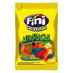 Pacote Bala de Gelatina Minhocas Fini 15g - 12 Un