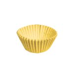 Forminha para Doces nº 4 Liso Amarelo - 100 Un