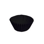 Forminha para Doces nº 4 Liso Preto - 100 Un