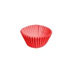 Forminha para Doces nº 4 Liso Vermelho - 100 Un