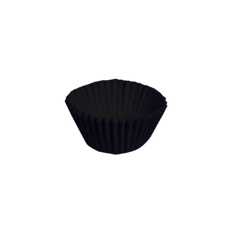 Forminha para Doces nº 5 Liso Preto - 100 Un