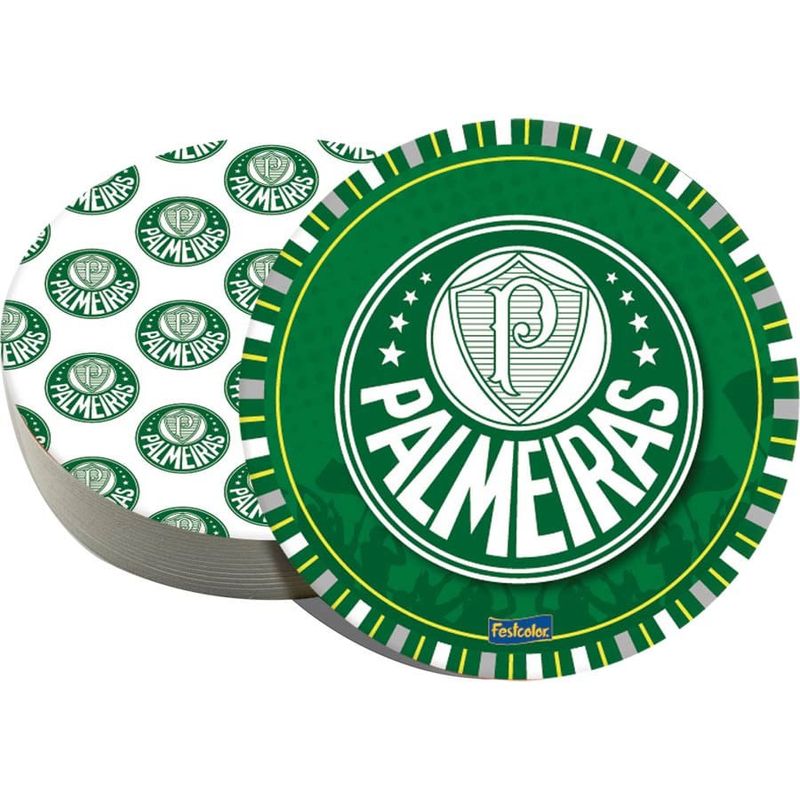 Festa Festa Palmeiras - Bolacha Porta Copos Palmeiras - 08 Un