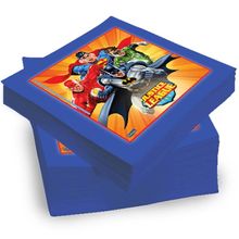 Festa Liga da Justiça - Guardanapos de Papel Seda Nova Liga da Justiça - 20 Un
