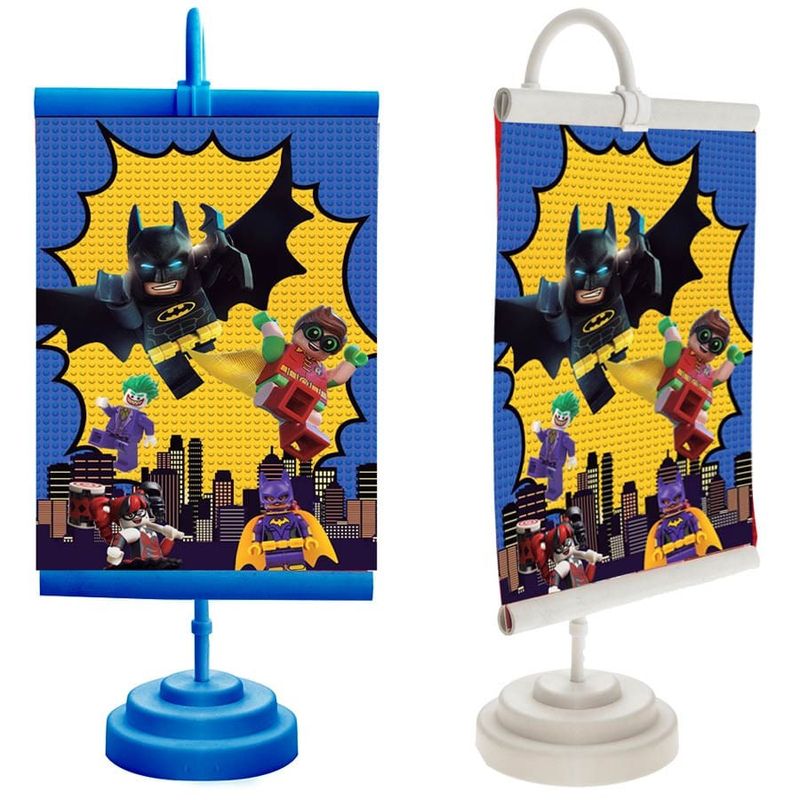 Festa Lego Batman - Enfeite de Mesa Banner Especial Lego Batman