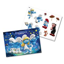 Kit Decorativo Cartonado Os Smurfs o Filme