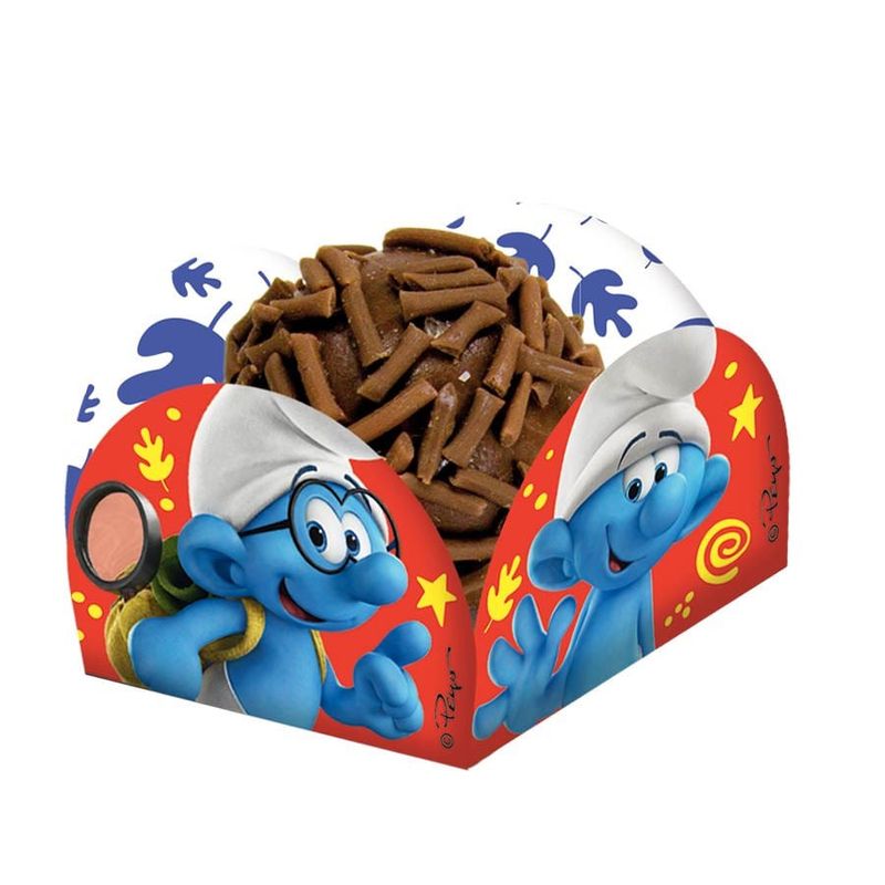 Porta-forminha Os Smurfs o Filme - 40 Un