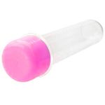 Tubete Grande 12cm com Tampa Pink - 10 Un