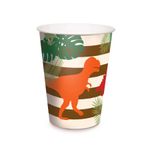Festa Dinossauros - Copo de Papel 240ml - 8 Un