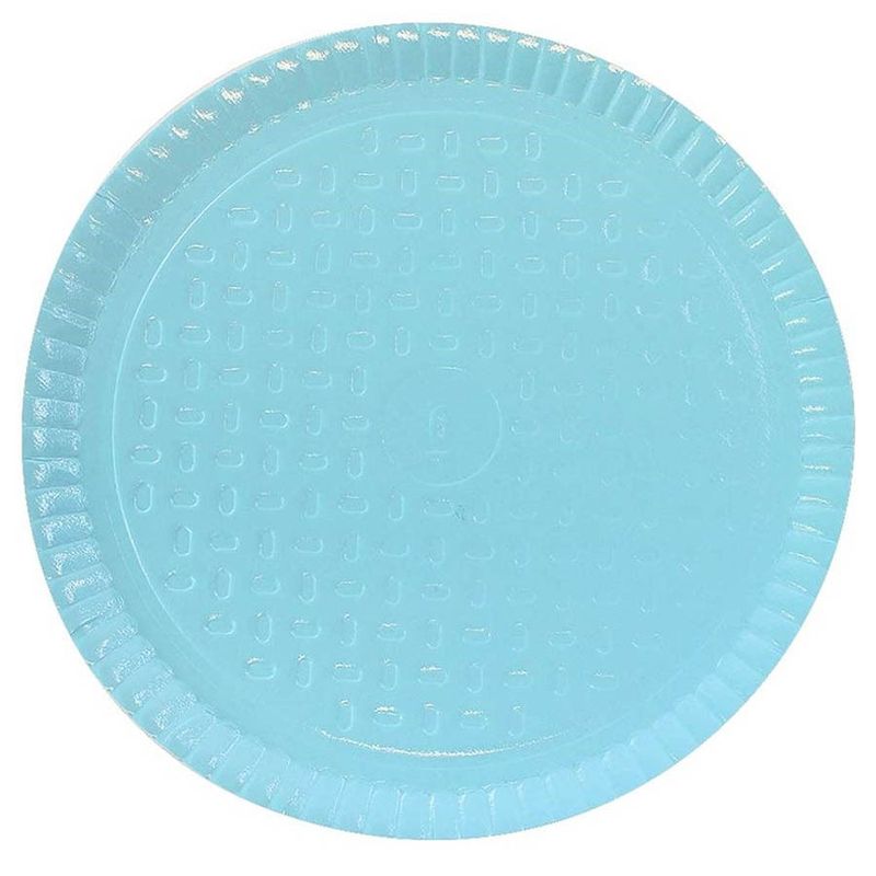 Bandeja Laminada Redonda nº 06 - Liso Azul