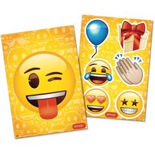 Kit Decorativo Cartonado Emoji