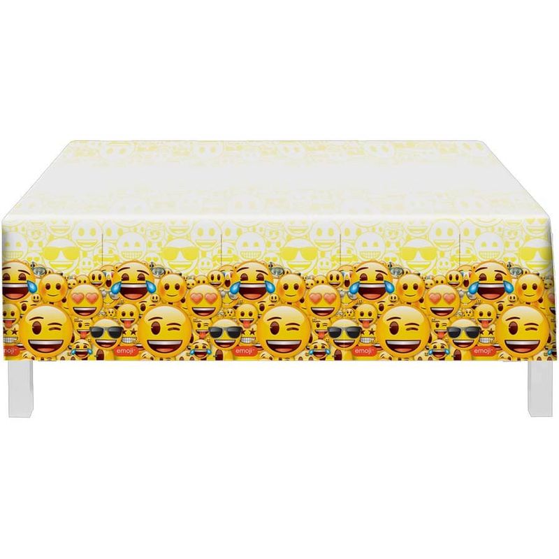 Toalha de Mesa Descartável Emoji