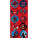 Festa Homem Aranha - Adesivo Decorativo Redondo Spider-Man Home - 03 Cartelas