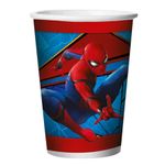 Festa Homem Aranha - Copo de Papel 180ml Spider-Man Home - 08 Un