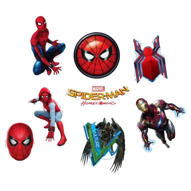 Festa Homem Aranha - Mini Personagem Decorativo Spider-Man Home - 53 Un