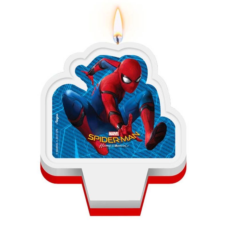 Festa Homem Aranha - Vela Plana Spider-Man Home