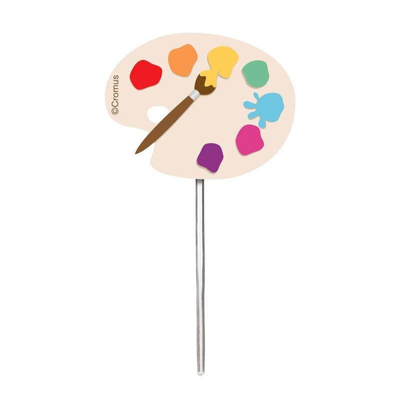 Festa das Cores - Pick Decorativo Paleta 12 Un