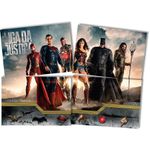 Festa Liga da Justiça - Painel Gigante Cartonado Liga da Justiça o Filme
