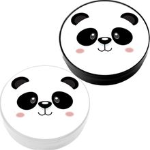 Festa Panda - Latinha Plástica 5x1 Lembrancinha Panda