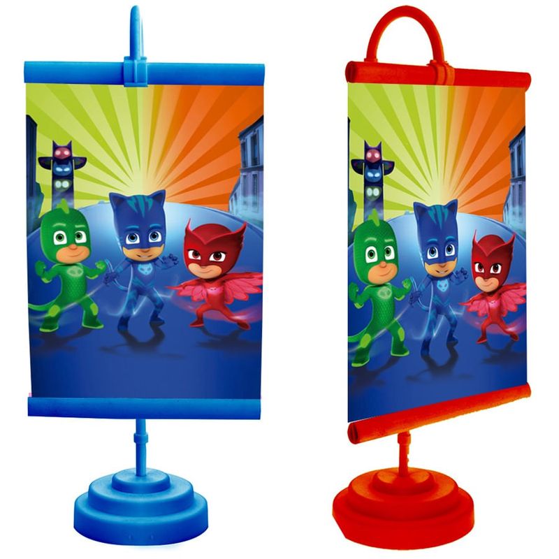 Festa PJ Masks - Enfeite de Mesa Banner Especial PJ Masks