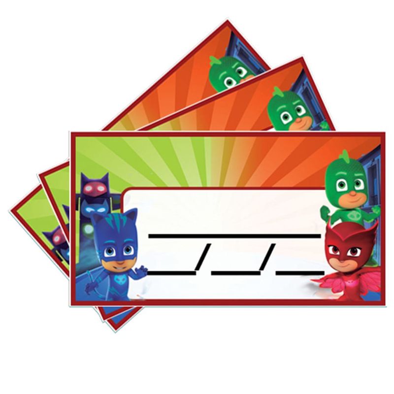 Festa PJ Masks - Tags SEM Furo PJ Masks - 15 Un