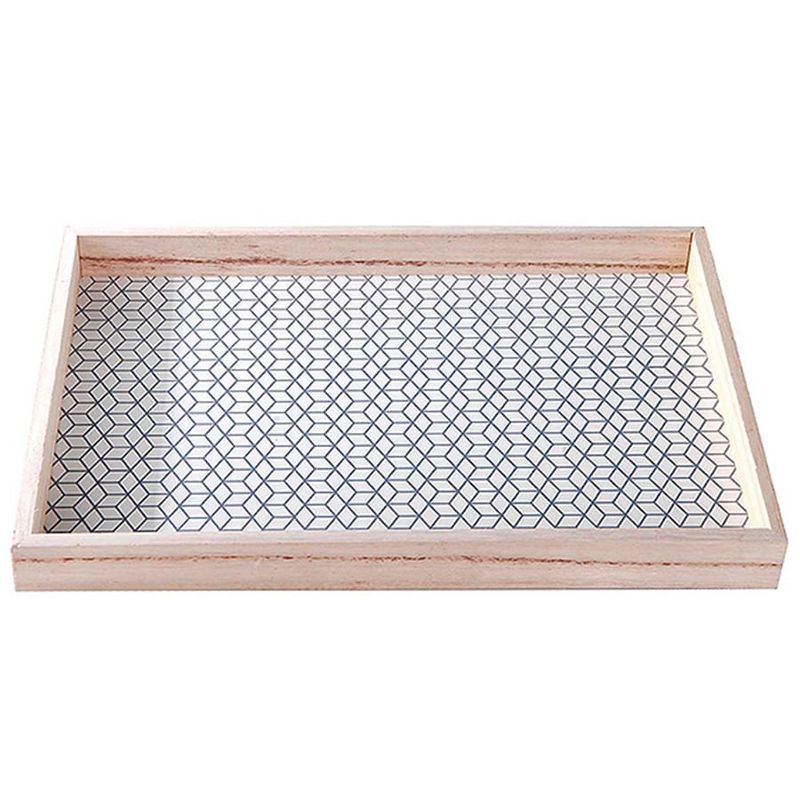 Bandeja Retangular Decorativa Grande - 33,5 x 24 cm