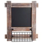 Lousa Quadrada com Cestinha para Decoração (30,5x38cm)