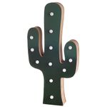 Luminária Importada Cactos de LED e MDF (30cm)