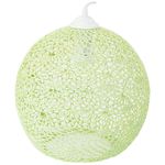 Luminária Rendada em Crochê - 110w - Verde