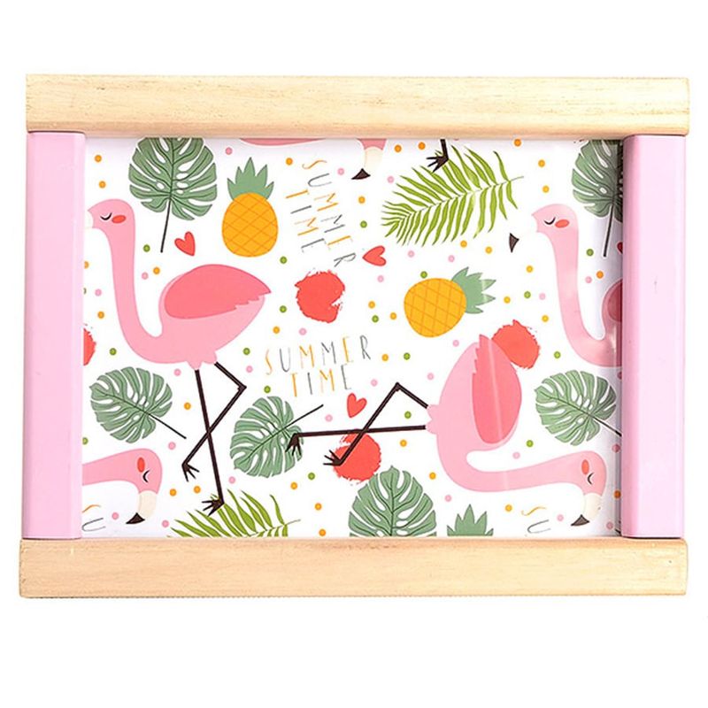 Porta-Retrato Flamingo Horizontal - 23 x 18 cm