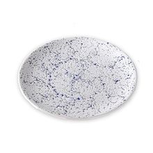 Prato Decorativo Mesclado Médio de Cerâmica (18cm)