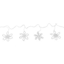 Varal Decorativo em Crochê - 2 m - Branco