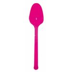 Colher Sobremesa Happy Line Rosa Pink - 50 Un