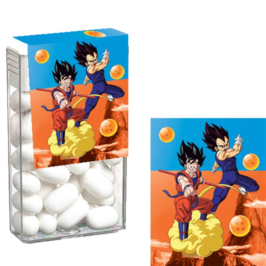 Kit Festa Dragon Ball Z para imprimir 8  Decoração de festa dragon ball z,  Adesivos para tubetes, Tag para imprimir