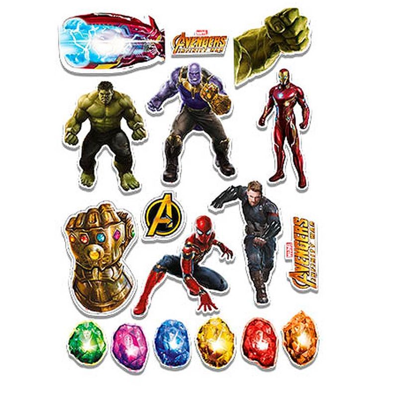 Festa Os Vingadores - Kit Decorativo Cartonado Os Vingadores 3
