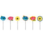 Arraiá Junino - Pick Decorativo Flores 12 Un