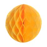 Colméia de Papel Redonda 30cm Laranja - Un